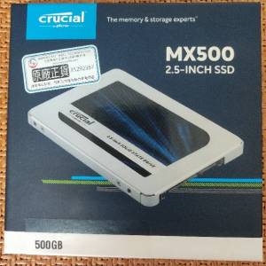 Crucial MX500 SSD 500GB
