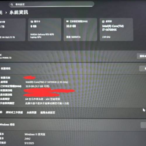 ACER Predator Helios Neo 16吋 PHN16-72-76LM (i7-14700HX, RTX4070)