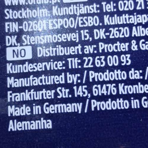 oral-b Pro 3充電電動牙刷適用牙刷頭5支$100