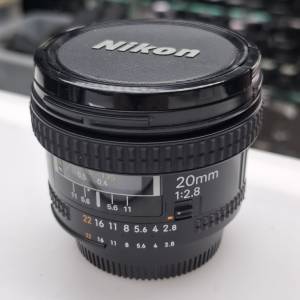 NIKON AF 20MM F2.8 95% NEW