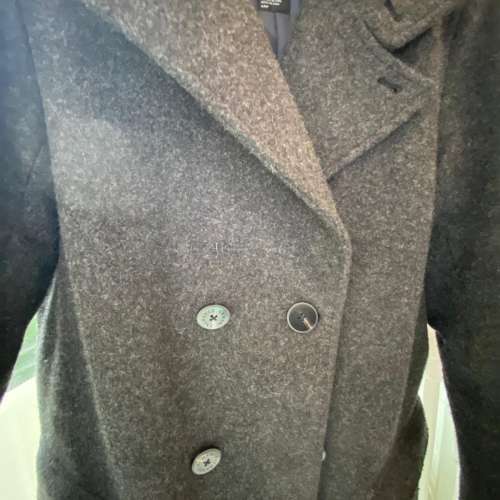 Armani Exchange Double-Breasted Overcoat (AX 孖襟中褸)