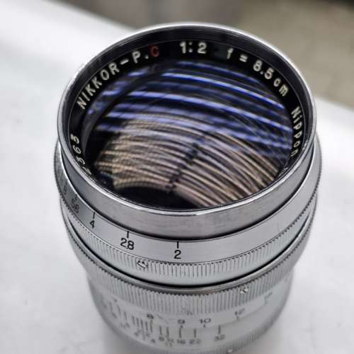 NIPPON KOGAKU NIKKOR-P.S 8.5CM F2 LTM