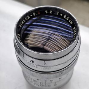 NIPPON KOGAKU NIKKOR-P.S 8.5CM F2 LTM