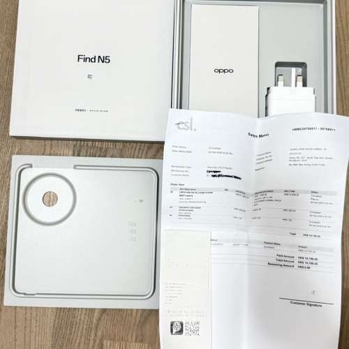 OPPO FIND N5 港行 白色 99新