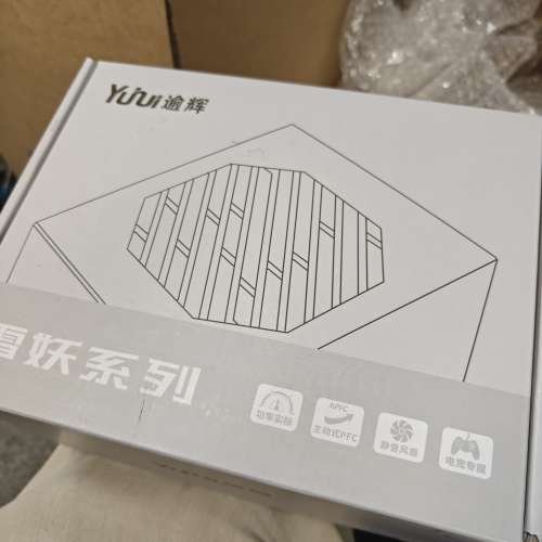 逾輝 雪妖 500w SFX ITX 模組 細牛 白色