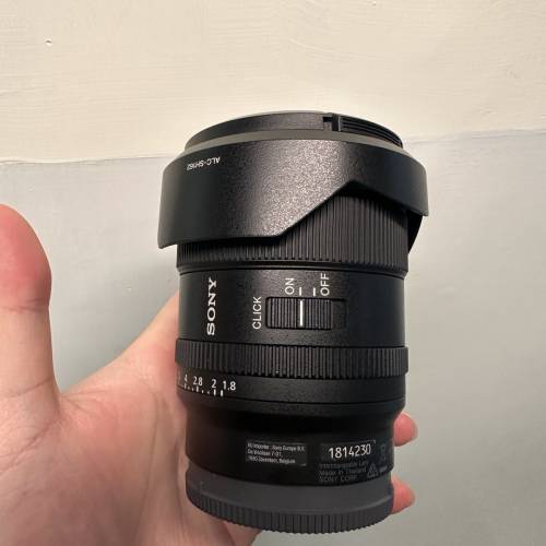 Sony 20mm F1.8