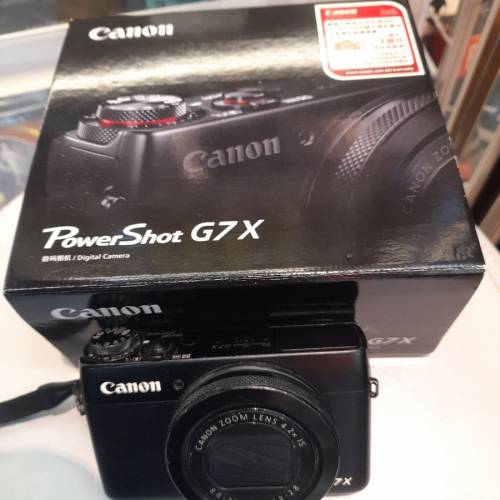 ( 最後一個極品相機 ) Canon G7X Elite V-Logging Digital Camera ( 連原庄纸盒和...