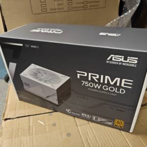 Asus prime 750W Gold 模組 火牛 黑白色