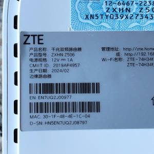 中興小方糖 AC1200 路由器