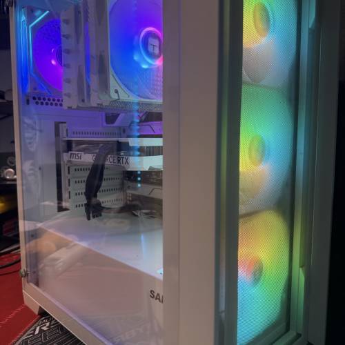 i5 12600k 4060 ATX白色遊戲電腦主機
