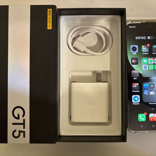 Realme GT 5 16+512GB 星霧綠洲 真我 GT5 8gen2 5g 全網最平8gen2手機