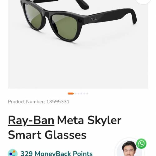 Ray Ban 智能眼鏡 最新Skyler 亞洲鼻樑
