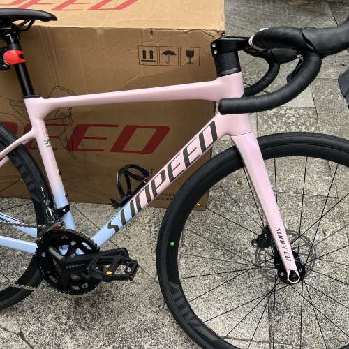 2025 SUNPEED ASTRO 阿童木 20速 油剎桶軸碳前叉鋁合金公路車 送水架前後蛙燈