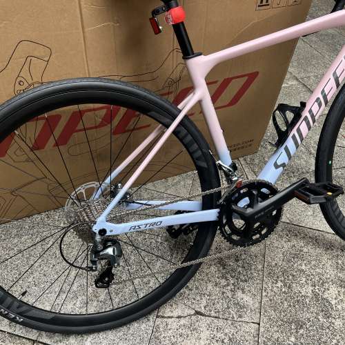 2025 SUNPEED ASTRO 阿童木 20速 油剎桶軸碳前叉鋁合金公路車 送水架前後蛙燈