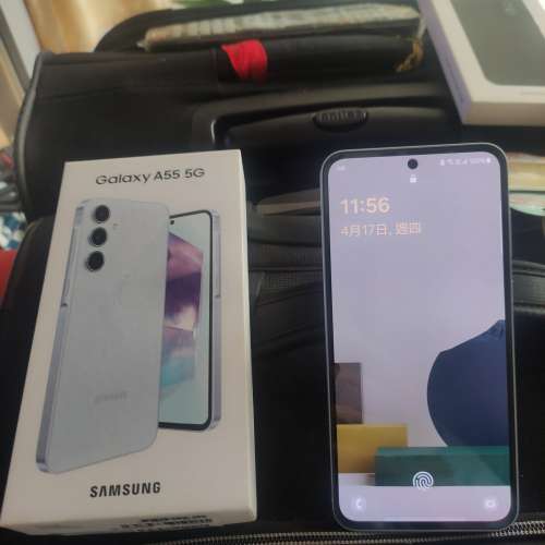 Samsung Galaxy A55 冰川藍(12 + 256)行貨