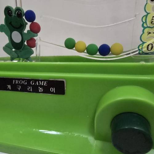 復古70年代青蛙水上遊戲機