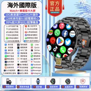 🚛包順豐櫃 國際版 雙系統 超薄圓屏智能手錶 Smart Watch⌚️