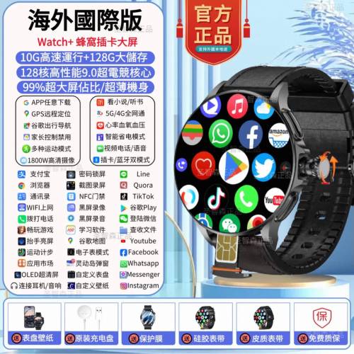 🚛包順豐櫃 國際版 雙系統 超薄圓屏智能手錶 Smart Watch⌚️
