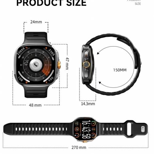 🚛包順豐櫃 國際版M99闊屏幕智能手錶 Smart Watch⌚️