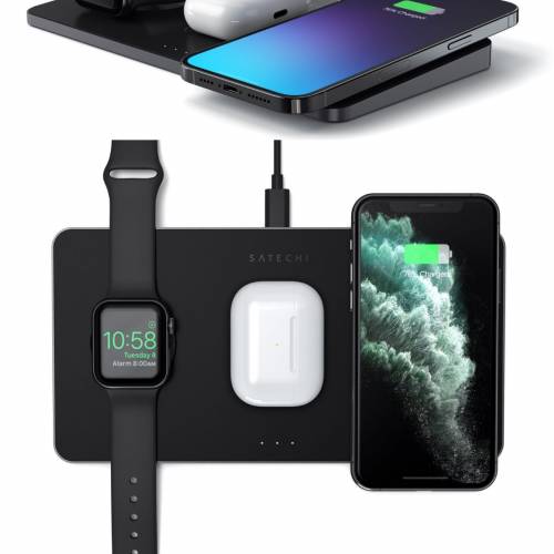 美國品牌 SATECHI Trio Wireless Charger Pad (非淘寶貨)
