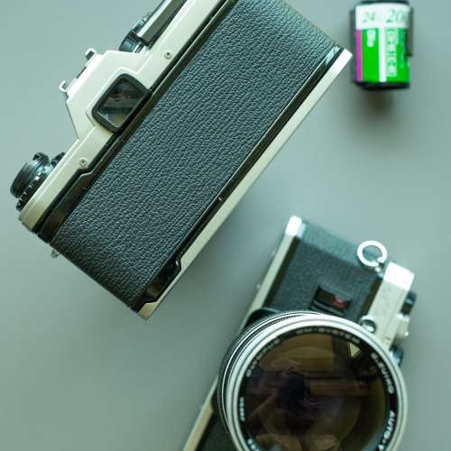 Olympus om10 菲林相機 連鏡頭 買機即送菲林或配件