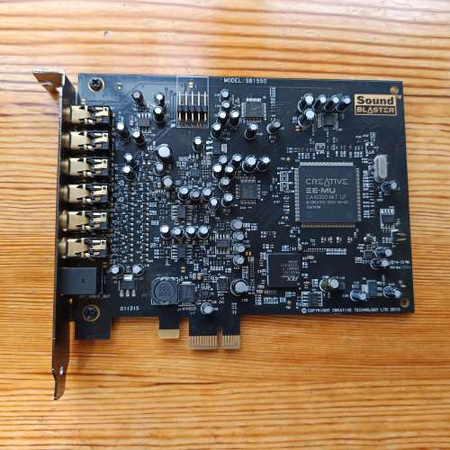 (新淨) Creative Sound Blaster Audigy Rx音效卡