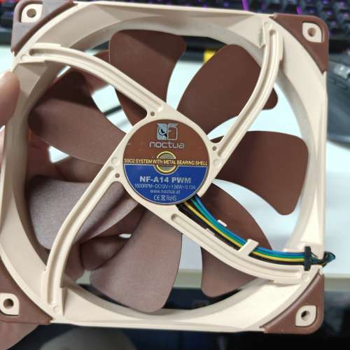 貓頭鷹 Noctua NF-A12x25 PWN / NF NF14-A14 PWN
