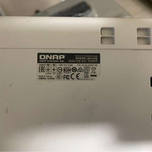 QNAP TS-431p 4-bay NAS 不包含硬碟