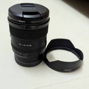 Sony FE 20mm F1.8 G 定焦鏡頭  SEL20F18G