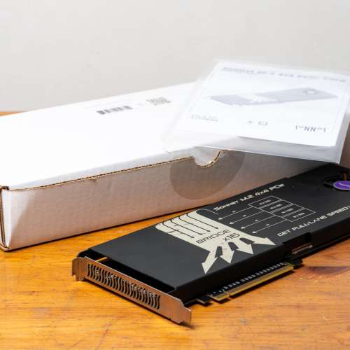 Sonnet M.2 4x4 NVME SSD PCIe Adapter Card FUS-SSD-4X4-E3