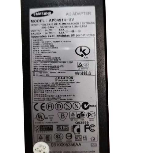 SAMSUNG 顯示器變壓器 插座 DC 14V  AP04914-UV 100-240V 電源適配器原本是S24C570...