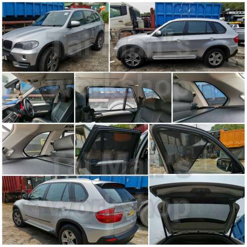 BMW X5 E70 F15 G05 全車磁石濾光窗網太陽擋