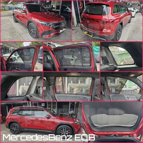 EQB GLB 全車磁石濾光窗網太陽擋