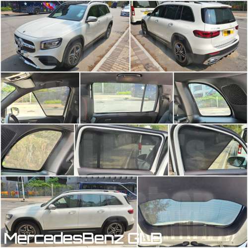 BENZ EQB GLB 全車磁石濾光窗網太陽擋