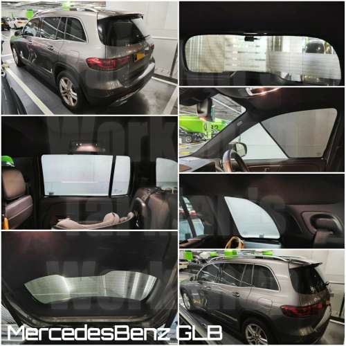 BENZ EQB GLB 全車磁石濾光窗網太陽擋