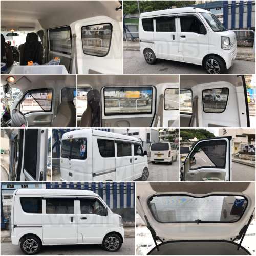 SUZUKI EVERY 全車磁石濾光窗網太陽擋