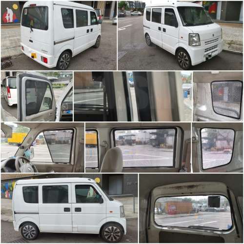 SUZUKI EVERY 全車磁石濾光窗網太陽擋