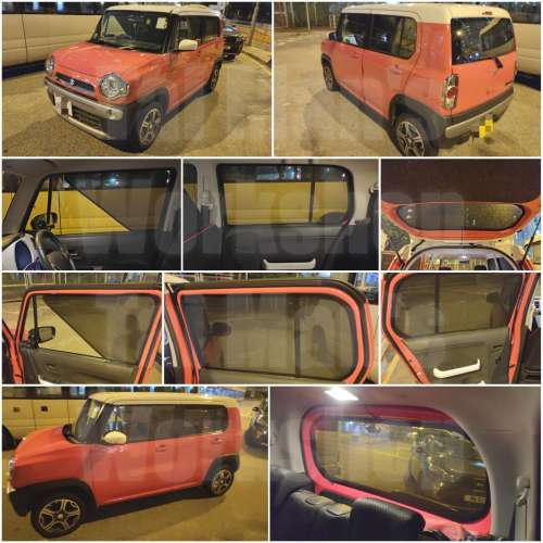 鈴木 HUSLTER 全車磁石濾光窗網太陽擋