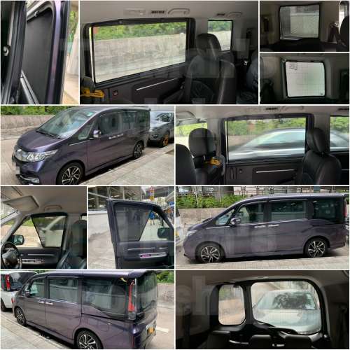 Honda RP STEPWGN 全車磁石濾光窗網太陽擋