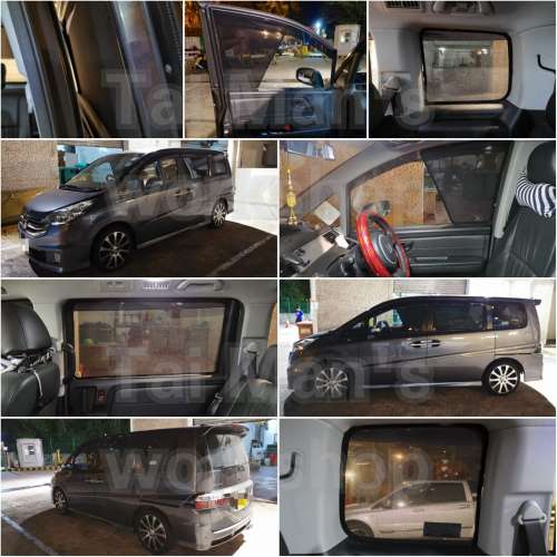 STEPWGN RG1 RG3 全車磁石濾光窗網太陽擋