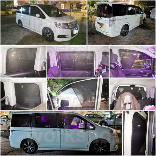 RK Stepwgn 全車磁石濾光窗網太陽擋