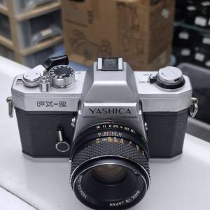 YASHICA FX-2 DSB 50MM F1.8 全正常