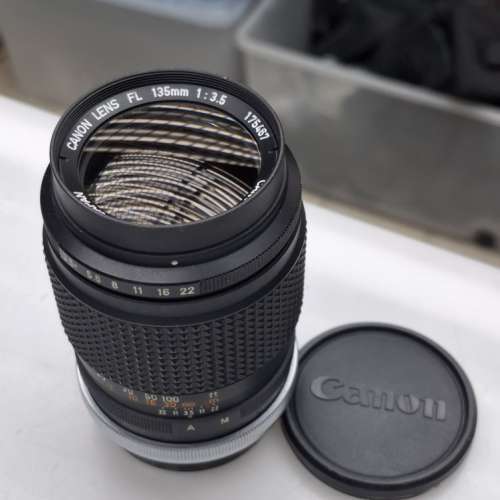 CANON FL 50MM F1.8   CANON FL 135MM F3.5