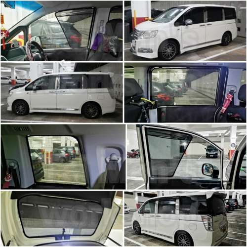 RK5 STEPWGN 全車磁石濾光窗網太陽擋