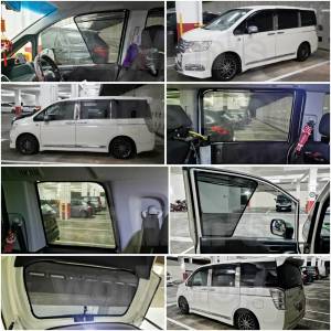 RK5 STEPWGN 全車磁石濾光窗網太陽擋