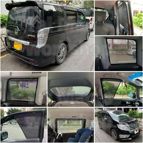 RK5 STEPWGN 全車磁石濾光窗網太陽擋