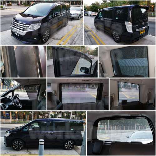 RK5 STEPWGN 全車磁石濾光窗網太陽擋