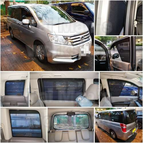 RK5 STEPWGN 全車磁石濾光窗網太陽擋