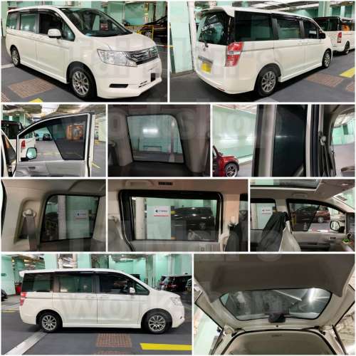 RK5 STEPWGN 全車磁石濾光窗網太陽擋