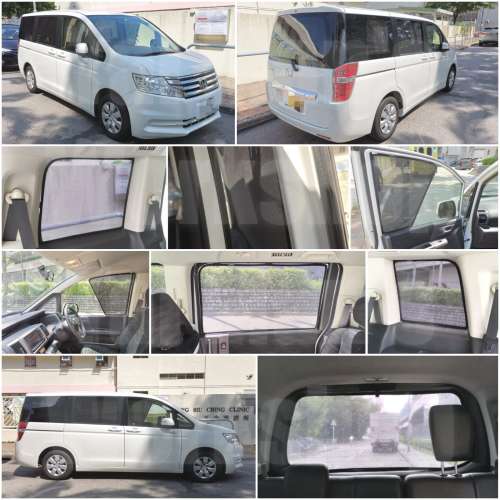 HONDA STEPWGN RK 全車磁石濾光窗網太陽擋